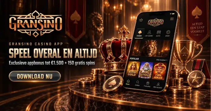 Gransino Casino app banner